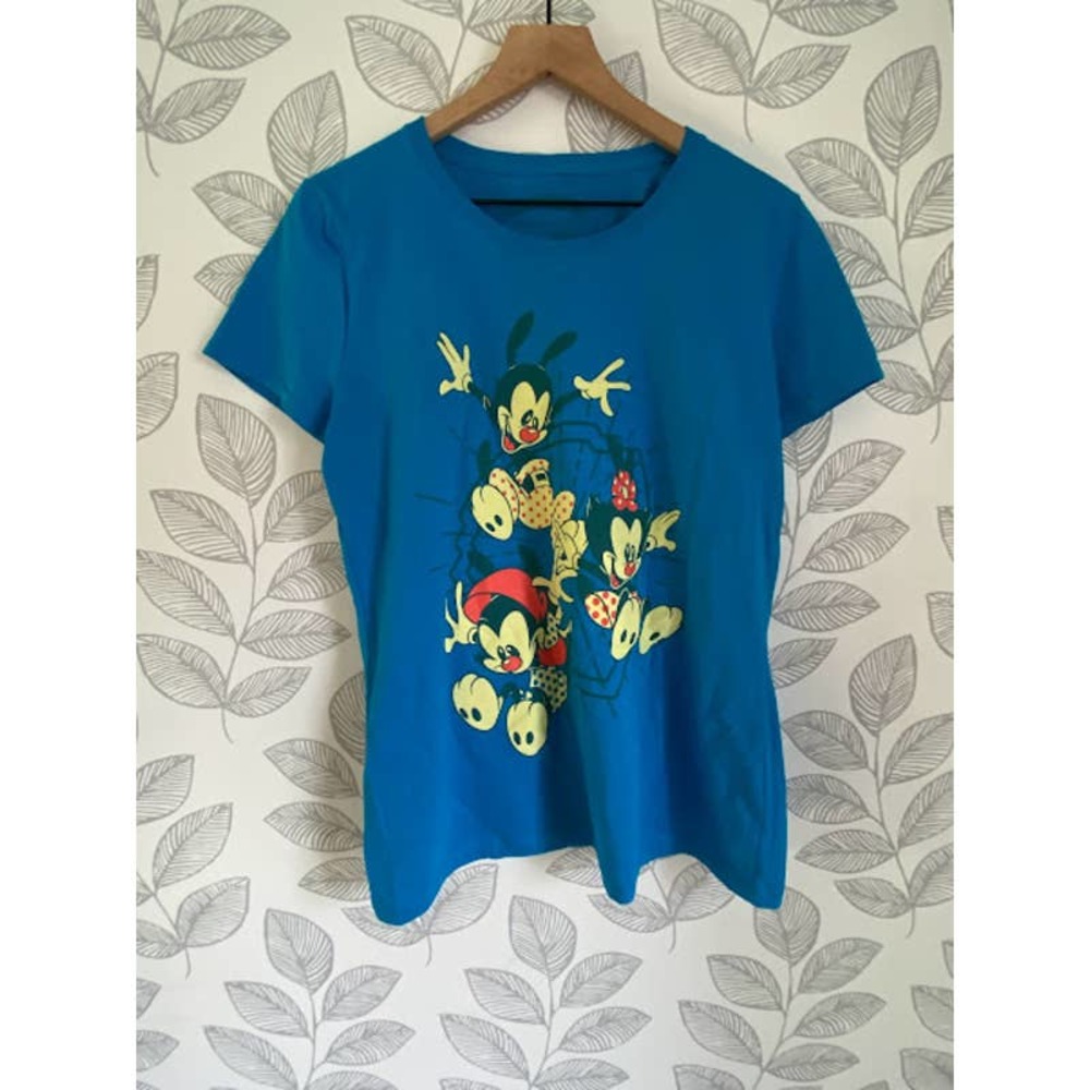 Animaniacs Graphic Blue T-shirt, Size L